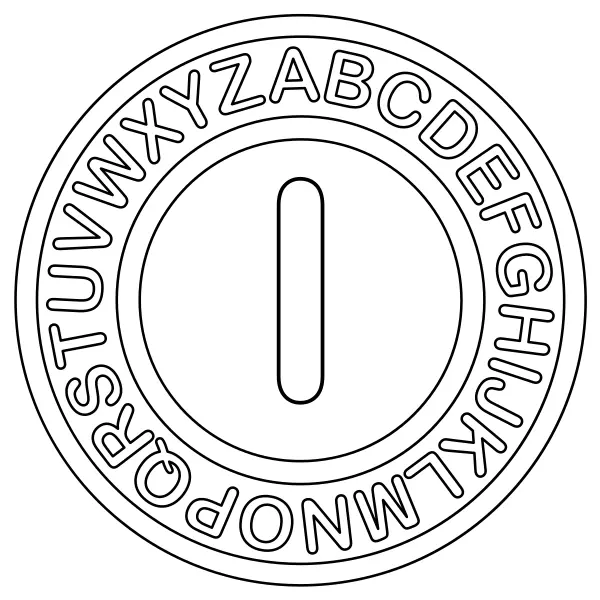 I betű | Online kifestők gyerekeknek