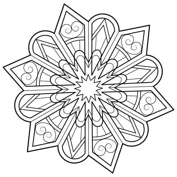 Mandala 21 | Online kifestők gyerekeknek