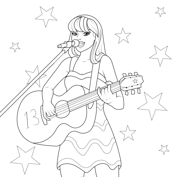 Taylor Swift | Online kifestők gyerekeknek