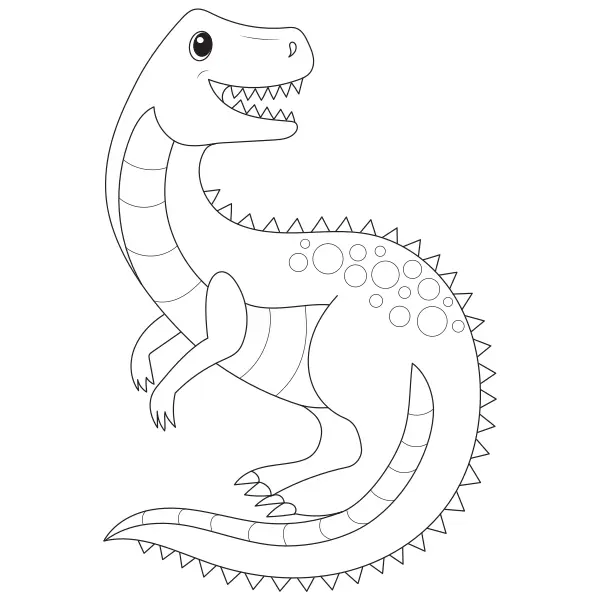 Dinoszaurusz | Online kifestők gyerekeknek