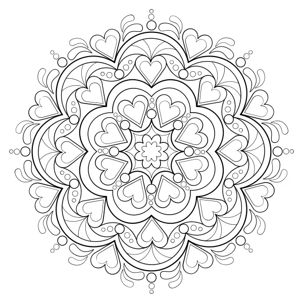 Mandala 57 | Online kifestők gyerekeknek